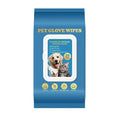 20PCS Dog Grooming Wipes No-Rinse Hypoallergenic with Fermented Oils Coconut Lanolin Potassium Sorbate Lemon Verbena ,Puppy Bathing Gloves Wipes Cleaner
