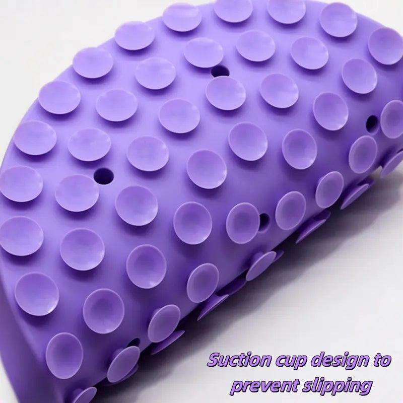 Round Flower Silicone Pet Slow Feeder, Interactive Cat and Dog Slow Eating Bowl, Anti-Choking Pet Puzzle Feeding Mat