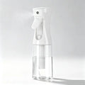Industrial Oval Plastic Nozzle Continuous Spray Bottle - Waterproof, Leaky-Free, Refillable with Lid, Ultra Fine Mist for Barbers, Liquid Spraying Non-Glass Container Storage Jar (Home Supplies)