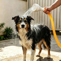Pet Grooming Universal Shower Head Sprayer - Multi-Hole Spray, Dog & Cat Bathing Faucet Attachment, Silicone+Abs, 68In Flexible Hose for Bathtub Sink