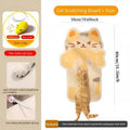 Wall-Mounted Thick Cat Scratch Pad - Bonus Toy Mouse (Buy 1 Get 1 Free), Animal Print, Durable, Wear-Resistant, Stain-Resistant, Art Deco, Protects Furniture, Fits Walls & Sofas, Wood-Friendly Cat Pet Supply