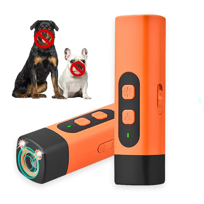 Petsafe Professional Sonic Emitter Dog Training & Behavior Aid - Rechargeable Ultrasonic Trainer, 30Ft Silence Barking Stopper, LED Flashlight, Easy-To-Use Anti-Bark Solution