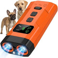 Upgraded Automatic Ultrasonic Dog Bark Deterrent - 25FT Range Portable Pet Training Tool, Safe Behavior Corrector, Quiet Environment Indoor/Outdoor Solution
