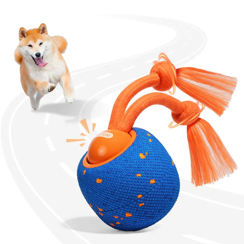Cheerble Smart Interactive Dog Toy, Wicked Ball Rolly, Automatic Moving, Bouncing, Rotating, E-TPU Material, Active Rolling Interactive Dog Ball for Medium and Large Dogs Petlovers