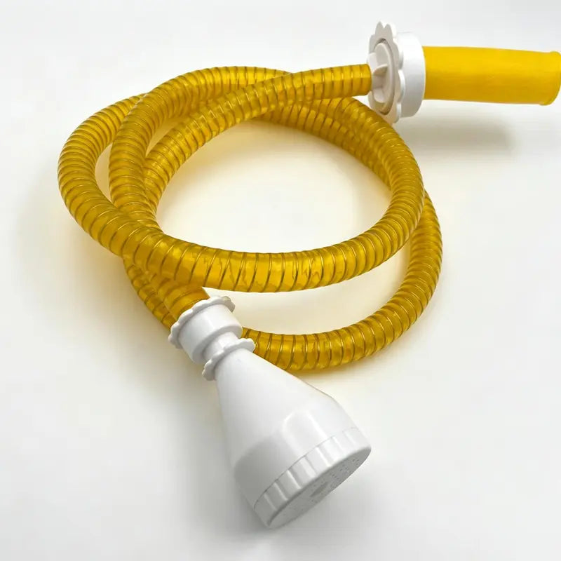 Pet Grooming Universal Shower Head Sprayer - Multi-Hole Spray, Dog & Cat Bathing Faucet Attachment, Silicone+Abs, 68In Flexible Hose for Bathtub Sink