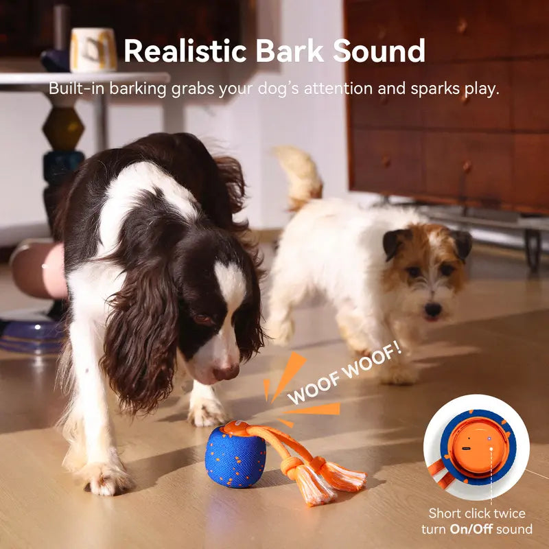 Cheerble Smart Interactive Dog Toy, Wicked Ball Rolly, Automatic Moving, Bouncing, Rotating, E-TPU Material, Active Rolling Interactive Dog Ball for Medium and Large Dogs Petlovers