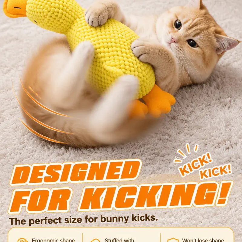 UQIOZ New Catnip Plush Cat Toy - Universal Size Interactive Wand, Chew-Resist Boredom Buster, Crinkle Sound Teething Pet Supply for Cat Lovers